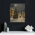 thumbnail image 4 of GOSMITH  Vintage Christmas Canvas Wall Art Landscape Painting Winter Scene Country Pictures Farmhouse Wall Art Posters Room Aesthetic Botanical Prints Wall Decor, 4 of 4