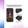 thumbnail image 3 of iPhone 15 Case - Lightweight Yellowing Resistant with Dynamic Cartoon Character Design and Flame Background, 3 of 6