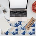thumbnail image 6 of Desk Mat Large Mouse Pad (35.4 x 15.7 In), Great Wave Extended Gaming Mousepad with Stitched Edges for Office/Home, 6 of 7