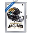 thumbnail image 3 of NFL JacksonVille Jaguars - Drip Helmet 20 Wall Poster, 14.725" x 22.375", Framed, 3 of 3