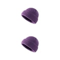 thumbnail image 1 of Guardurnaity Gorro de punto para invierno, deportes al aire libre, gorro de esquí para nieve, sombreros para mujer y hombre Violeta 2Conjunto, 1 of 6