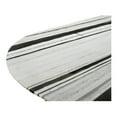 thumbnail image 6 of Moe's Home Collection Celia Oval Dining Table Panda Marble Stone Dining Tables, 6 of 7