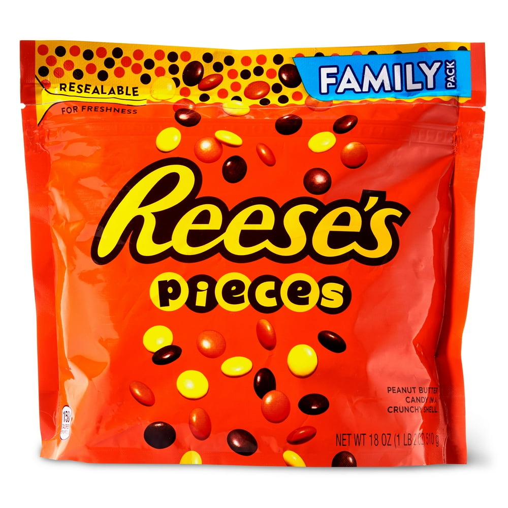 Reese's Pieces Resealable Bag, 18 Oz.