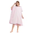 thumbnail image 1 of Serviette de Plage Unisexe Changeant Robe Poncho Bain Adulte à Capuche Rapide Sèche Peignoir, 1 of 9