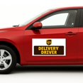 thumbnail image 1 of U. P. S. Deliivery Driver Car Magnet Sign by DC | Flexible Car Magnetic Sheets with Adhesive Backing | 12"x24" Bumper Magnet Sticker for Vehicles, Trucks & Business Advertising Signs 2 PC | USA Made, 1 of 7