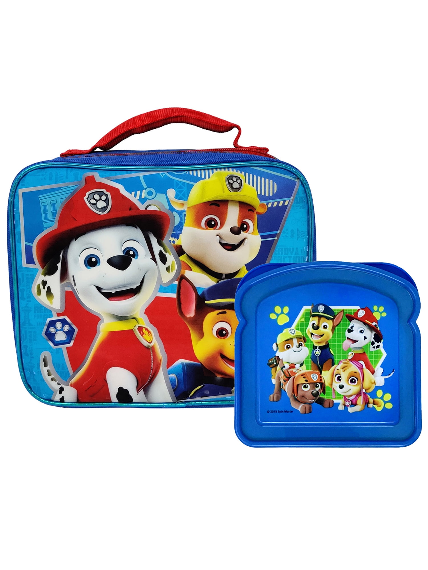 Nickelodeon Paw Patrol  Dual Insulated Lunch Bag Tote 