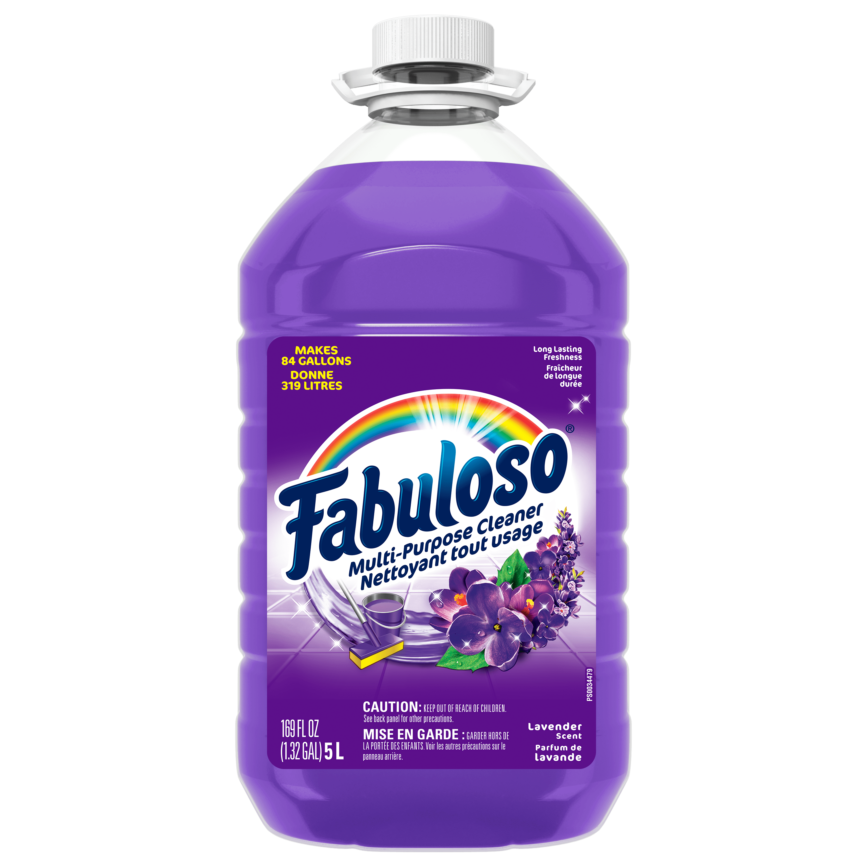 Fabuloso Liquid All Purpose Cleaner, Lavender, 169 fl oz