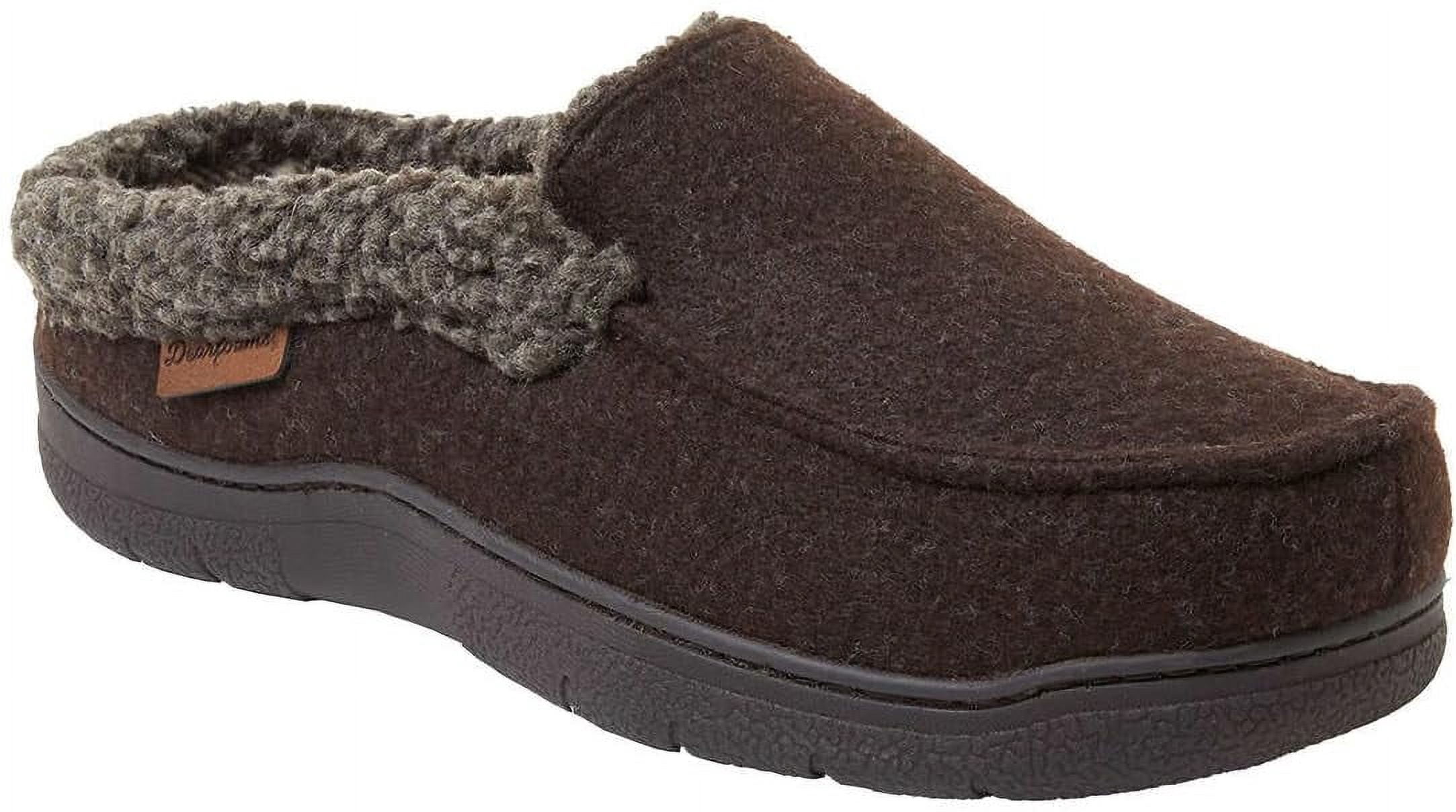 EUC Dearfoam slippers brown Men’s Lg 11/12 retail for $40 Gorpcore Loungewear MENS DEARFOAM SLIPPERS SIZE LARGE US SIZE 11-12 CHESNUTBROWN  main image 2