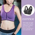 thumbnail image 3 of Jumpingount Camiseta sin mangas suave, ligera, resistente a los golpes, cómoda carpeta de pecho, correas fijas, carpetas de pecho, deportes de Prendas para la parte del cuerpo Gris Jumpingount AP017283-03, 3 of 6