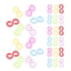 thumbnail image 5 of Kit de 500 piezas para pulseras con clips de goma y conectores de goma de colores., 5 of 7