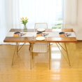 thumbnail image 3 of Yayeee Table Runner 90 inches Long Home Kitchen Dinning Party Decoration, Cartoon Flowers, 3 of 7