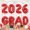 Red - 2026, variant on 2026 Congratulations Grad Balloons, 16 Inch Red 2026 GRAD Foil Balloons Banner Sign Sign for for Graduation Decorations 2026, College High School Class of 2026 Graduate Congrats Party Decor Supplies