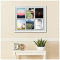thumbnail image 2 of ArtToFrames Collage Photo Picture Frame with 6 - 8x10 Openings, Framed in White with Candlewick and Black Mats (CDM-3966-151), 2 of 8