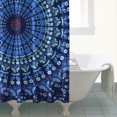 thumbnail image 4 of Waterproof Bohemian Shower Curtain 72x72 Inch Boho Style Polyester Unique Shower Curtain for Bathroom Hotel Home Decor with 12 Plastic Hooks, 4 of 5
