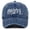 Navy, variant on Womens Vintage Washed Distressed Baseball Cap "Mimi" Letter Embroidery Detail Cap Soft Comfy Casual Daily Outdoor Activities Ladies Cap