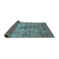 thumbnail image 2 of Ahgly Company Indoor Rectangle Oriental Turquoise Blue Industrial Area Rugs, 7' x 9', 2 of 4