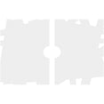 thumbnail image 4 of 32"W x 21 3/8"H x 4"ID x 11 1/4"C x 1"P Novo Architectural Grade PVC Contemporary Ceiling Medallion, Two Piece, 4 of 11