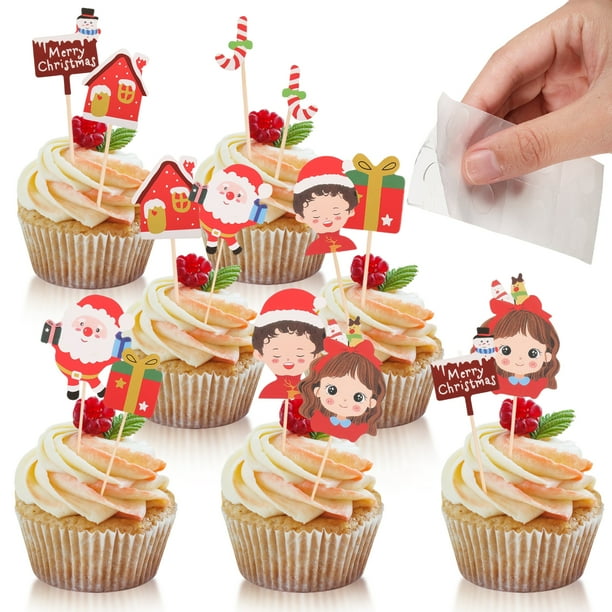 Wosthever 6 uds. De papel para decoración de tartas de cumpleaños, tarjeta de inserción, desata la imaginación, decoraciones de cumpleaños Kits de decoración para fiestas