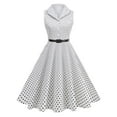 thumbnail image 1 of Kyusrd Robe Débardeur d'Été pour Femmes Robe Maxi Robe d'Été Robe Sans Manches en Maille Brodée pour Femmes, 1 of 9