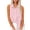 Pink-linen shirts, variant on Frostluinai Womens Sleeveless Button Down Shirts Solid Cotton Linen Blouses Classic Collared Split Hem Tank Tops Plus Size Summer Tanks