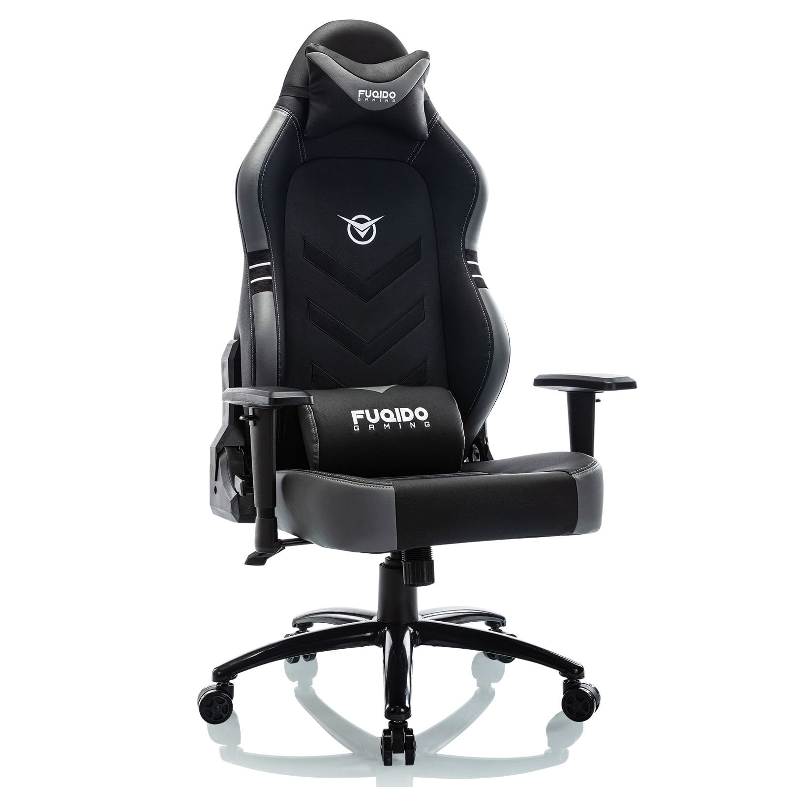 COLAMY High Back & Ergonomic Swivel Gaming Chair, Gray