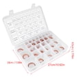 thumbnail image 1 of 568Pcs Solid Copper Sump Plug Washer Set, Compact Case Included, Great for Car Marine Generators, 1 of 8