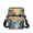 Tropical Parrot Beach Print, variant on Chririnla Christmas Satchel Sling Bag Featuring Corgi String Lights, Adjustable Zippered over Shoulder Bag for Women for Shopping and Travel