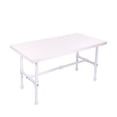 thumbnail image 2 of Econoco PSNTSWH 44 x 20 x 22.5 in. Pipeline Nesting Table Frames Only, 2 of 3