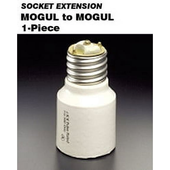 Leviton 8647-100 Mogul-Mogul Base Adapter