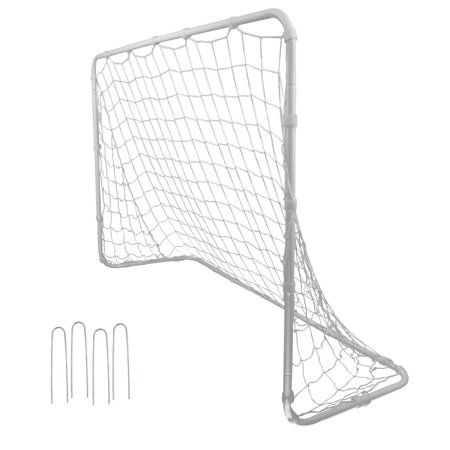 6x4FT Heavy Duty Steel Soccer Goal - Weather Resistant and Durable for Intense Football Action