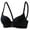 Black-10, variant on Womens Bras Thin Cup Underwire Wire Bra Comfortable Simple Solid Color Daily Wear
