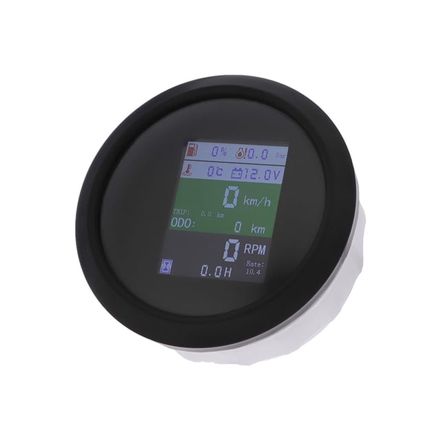 6 in 1 Tachometer Gauge GPS Speedometer Fuel Level Water Temp Oil Pressure 0~10Bar Sensor Alarm For Car Boat Motorcycle Meter ,Wide Applicability