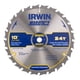thumbnail image 1 of Hoja de sierra circular IRWIN Marathon, 25,4 cm, 24 T, 1 paquete, 1 of 2