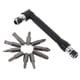 thumbnail image 2 of Destornillador de cabeza angular en forma de L 10 en 1, llave de tubo, punta plana Torx de acero, soporte telescópico, 2 of 6