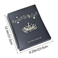 thumbnail image 3 of Fesfesfes Dossier pour Partitions, Classeur pour Partitions de Piano, Pages Format A4, Double Face, Inscriptible, Dossier de Chorale pour Fanfare, Convenant au Piano, 3 of 6