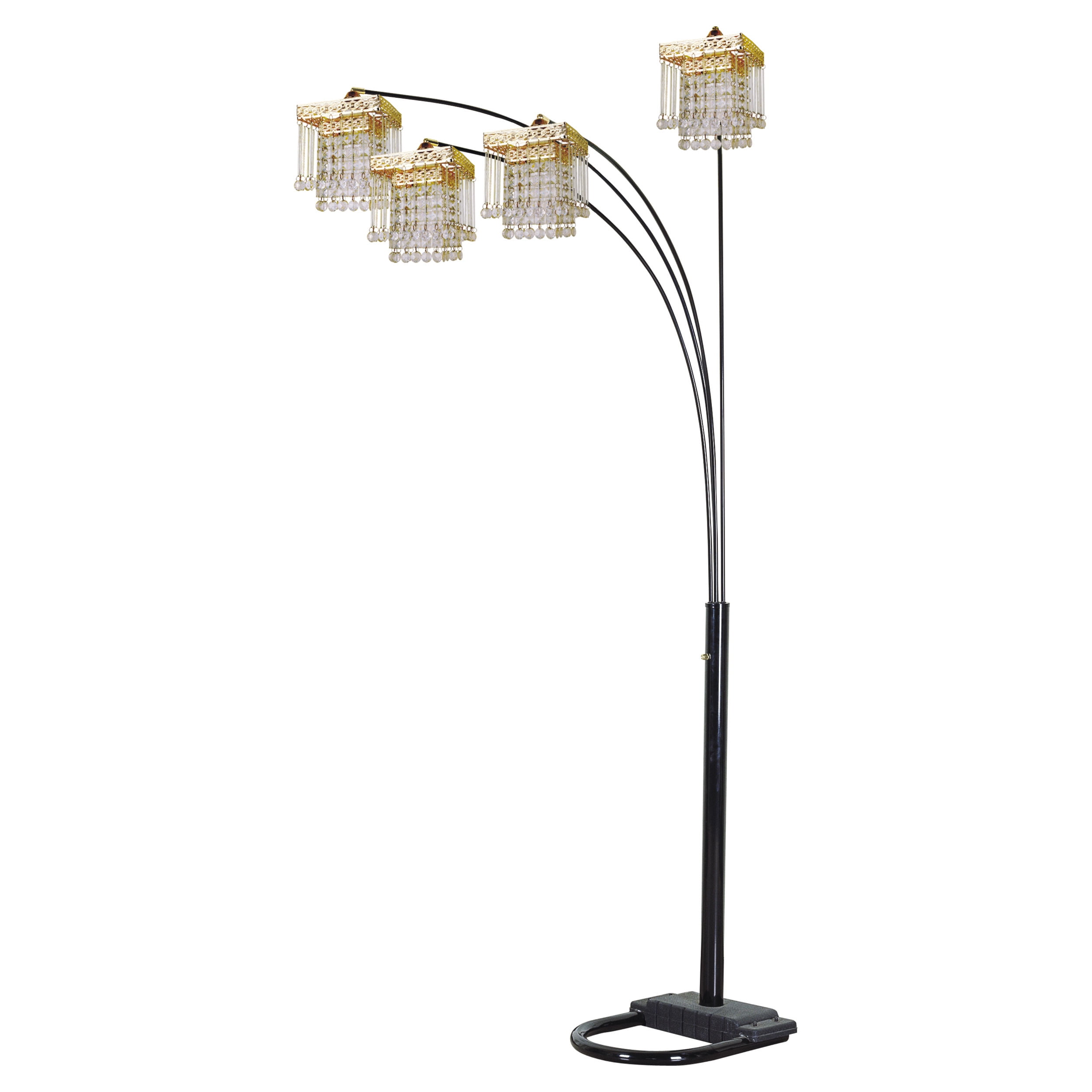 Journee Collection Home Once 84 Inch Faux Crystal Arch Journee Collection Home Once 84 Inch Faux Crystal Arch Floor Lamp Com