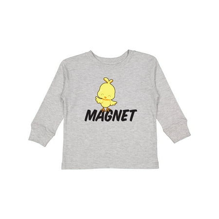 

Inktastic Im a Chick Magnet Boys Long Sleeve Toddler T-Shirt