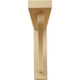 thumbnail image 2 of Ekena Millwork 2 1/2"W x 10 3/4"D x 10 1/4"H Reece Shelf Bracket, Alder (6-Pack), 2 of 4