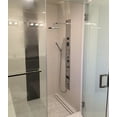 thumbnail image 6 of Matte Black Tile Insert Linear Drain with 2 Inch ABS Shower Drain Base and Hair Trap, SereneDrains Linear Drain Complete Installation Kit, 6 of 12