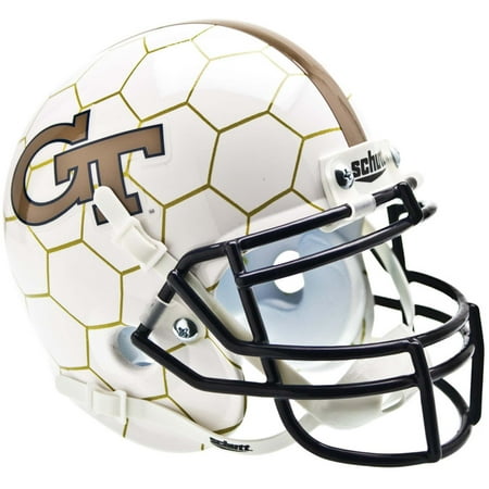 Georgia Tech Yellow Jackets Schutt Honeycomb Mini Football Helmet - Fanatics Authentic Certified
