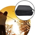 thumbnail image 1 of Bolsa para zapatos de golf con ventilación, transpirable, organizador para guardar artículos deportivos como camping, , fútbol, ​​senderismo y Negro, 1 of 8