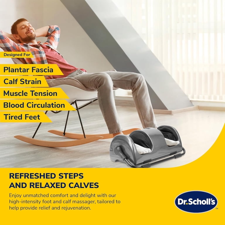 Appareil De Massage Pour Pieds Dr. Scholl’s – Vibrations Relaxantes En Bleu
