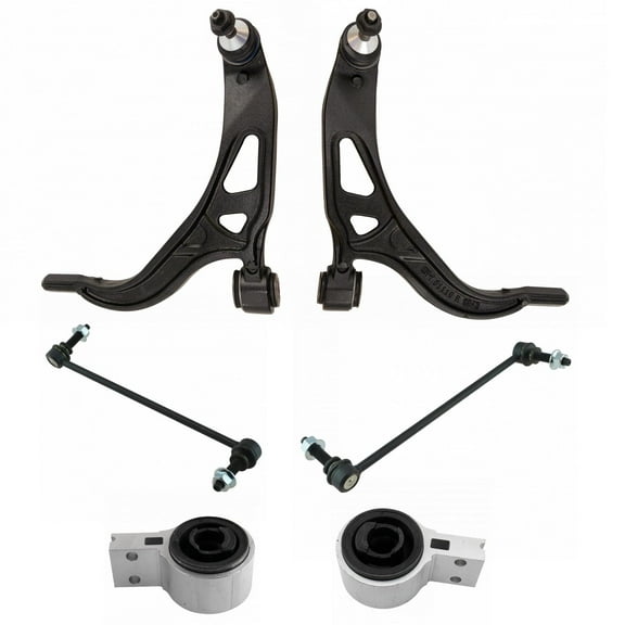 TRQ Front Lower Control Arms Ball Joints Bushings & Sway Link Kit for Explorer PSA69746 Fits select: 2011-2018 FORD EXPLORER