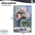 thumbnail image 4 of Stupell Industries Cottage Beautiful Pink Pastel Peonies Gray Framed Giclee Art, 16 x 24, by Creative Studio, 4 of 8