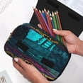 thumbnail image 6 of Kdxio Lost Golden Key for Double Compartment Pen Case Oxford Organizer with Zipper Pockets for Students Artists, 6 of 7