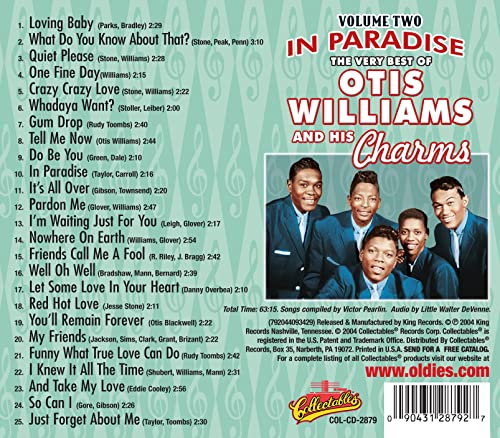 Otis Williams - The Best Of, Vol. 2 - Music & Performance - CD