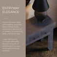 thumbnail image 4 of Maven Lane Veena Handmade Heritage Wooden Console Table, Grey Distressed Finish, 4 of 6