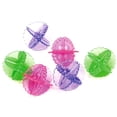 thumbnail image 1 of Boules de Lavage Réutilisables Ensemble de 4 Boules de Séchage en Couleur Assortie en Plastique Durable, 1 of 8