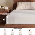 thumbnail image 6 of Zhovac 6 inch Memory Foam Mattress,Medium Firm King size Mattresses in a box,CertiPUR-US,Adult, 6 of 10
