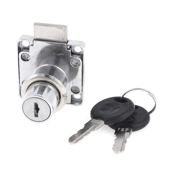 Cabinet Mailbox Key Locker Cylinder Cabinet Drawer Lock w 2 Keys